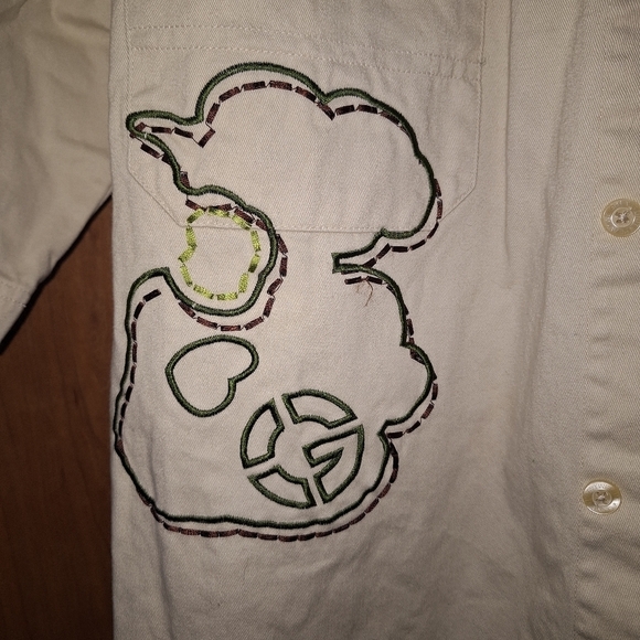 G-Unit Heavyweight Short Sleeve Shirt with Embroidery In A Mens Size Large. EUC - Picture 2 of 11
